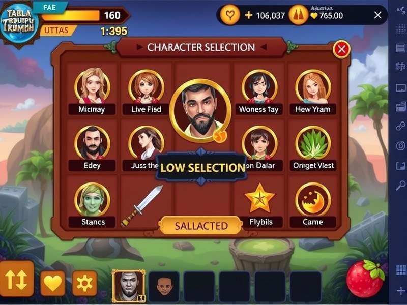 Tabla Triumph Character Selection